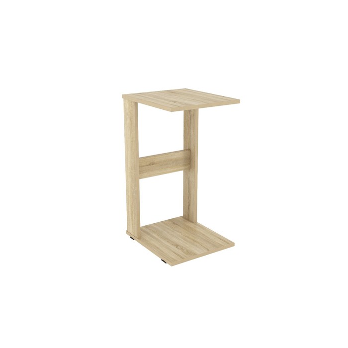 Столик журнальный приставной Flint, 350×400×680 мм, цвет дуб сонома