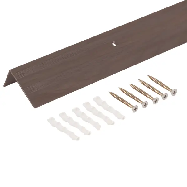 Порог угловой (угол) Artens 40x20x900 мм цвет венге