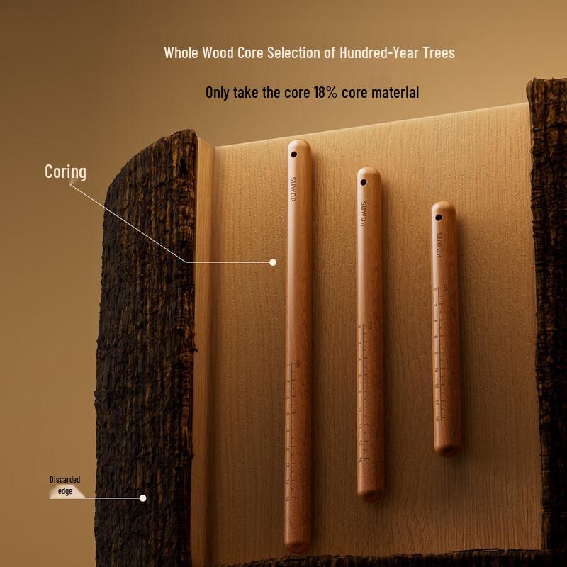 Натуральная скалка из дерева венге