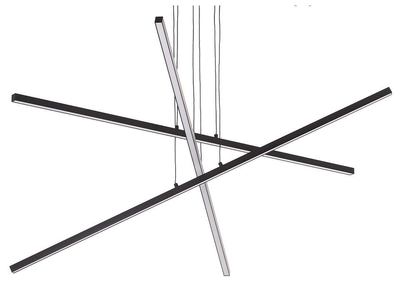 Люстра Citilux Стиг CL203231 цвет черный