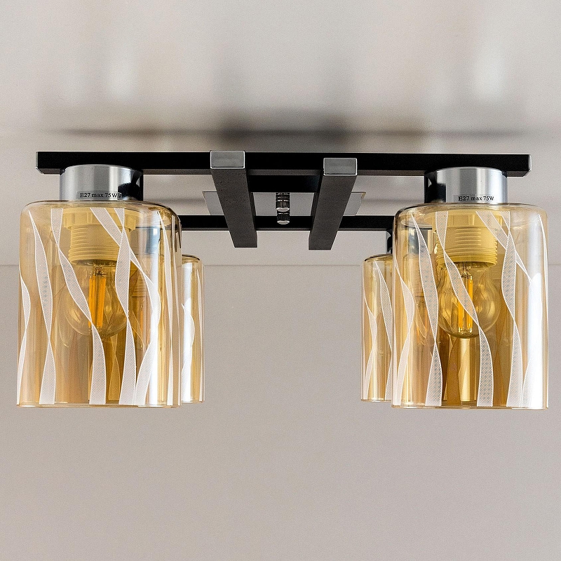 Люстра Citilux Сафари CL145241 цвет венге