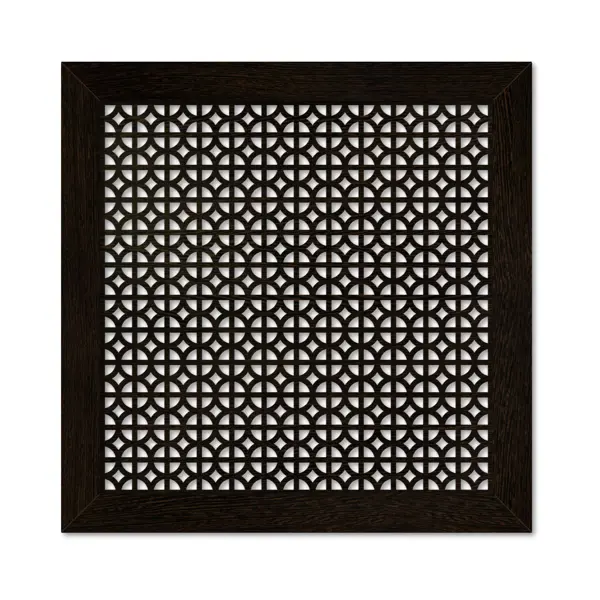 Экран для радиатора Сусанна 60x60 см МДФ цвет венге